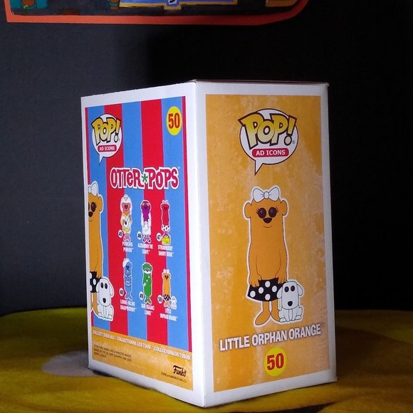 Little Orphan Orange Otter Pops Ad Icons Funko Pop 50 NIB - Picture 2 of 4